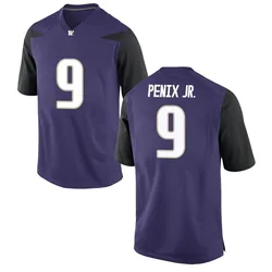 Men's Michael Penix Jr. Washington Huskies Replica Purple Football College Jersey