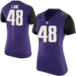Women's Nike Jacob Lane Washington Huskies Game Purple Football College Jersey