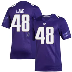 Youth Adidas Jacob Lane Washington Huskies Premier Purple Replica Football Jersey