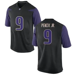 Youth Nike Michael Penix Jr. Washington Huskies Game Black Football College Jersey